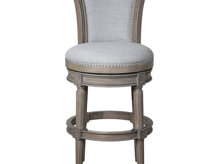 Swivel Barstool With High-Back