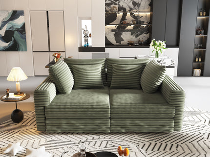 Modern Comfy Upholstered Sofa Cloud Couch & Deep Seat Couches