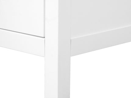Bathroom Vanity With Sink, Soft Close Doors, Double Shelves & Divided Drawer