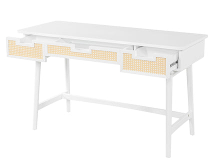 Writing Desk With 3 Drawers For Living Room