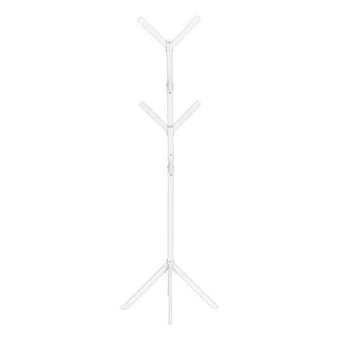 Coat Rack, Hall Tree, Free Standing, 8 Hooks, Entryway, Contemporary & Modern