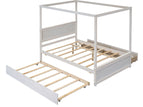 White / Full / 2 Drawers, Trundle