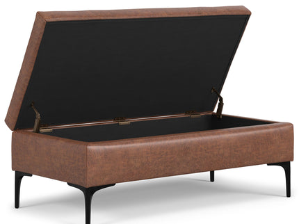 Rebecca - Multifunctional Coffee Table Storage Ottoman With Lift Up Lid