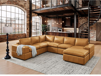 Large Square Arms Modular Sectional