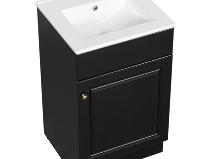 Bathroom Vanity With Sink, Cabinet With Adjustable Shelf