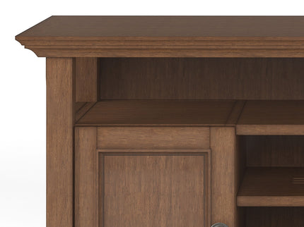 Amherst - TV Media Stand - Rustic Natural Aged Brown