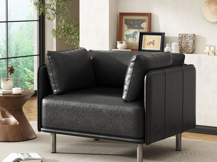 Vintage Modern Aesthetic Appeal Lounge Chair