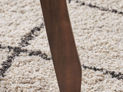Primrose - Outdoor Acacia Wood Barstools With Foot Rest, (Set of 2) - Dark Brown