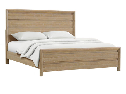 Contemporary Style Panel Bed