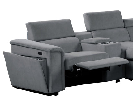 Harvey - Power Recliner Sleeper Sectional