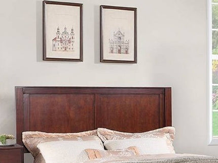 Bed With 2 Panel Headboard