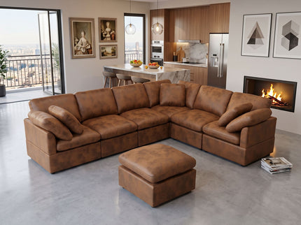 Deep Modular Cloud Sofa, Freely Configurable