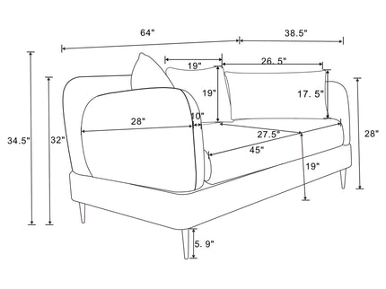 Repley - 2 Piece Sofa Set