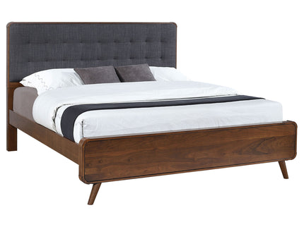 Carson Carrington - Platform Bed With Tufted Upholstery