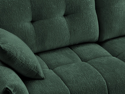 Sofa Set With Ottoman And Pillows, Textured, High Resilience Cushions