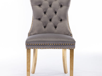 Nikki - Modern, High-End Tufted Dining Chair (Set of 2)
