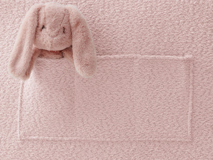 Cute Rabbit Ear Upholstered Platform Bed Frame With Safety Rail