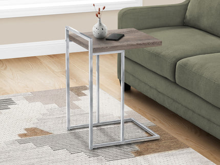 Accent Table, C - Shaped, Contemporary & Modern