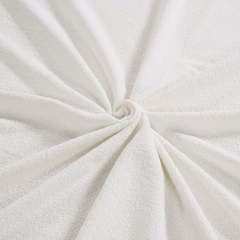Lambswool Petal Headboard Bed Frame