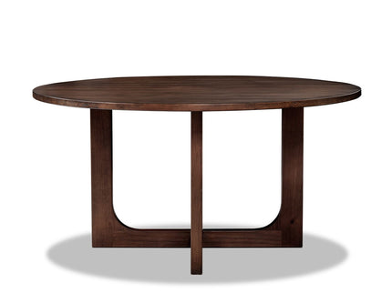 Pino - Round Dining Table - Dark Brown