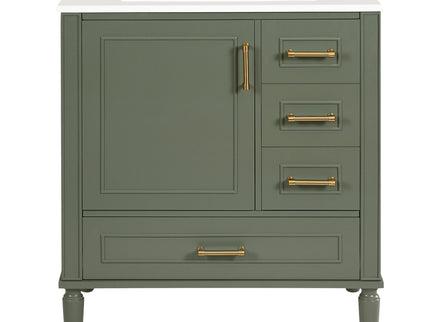 Traditional Bathroom Vanity Set With Soft Close Doors