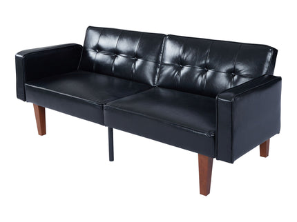 3 Position Split Back Futon Sofa Bed For Living Room