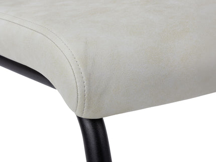 Dining Chair, Side, Upholstered For Dining Room, Contemporary & Modern (Set of 2)