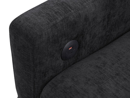 Convertible Sofa Bed Loveseat With Adjustable Backrest And USB Ports
