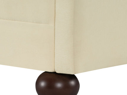 3 Seater Sofa Upholstery With Square Arms, Living Room Couch