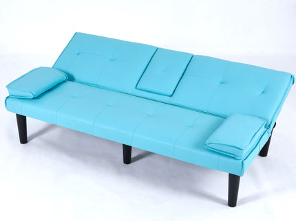 Sofa Bed With Foldable Design And Cup Holder