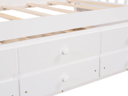 Twin Size Daybed With Trundle And Drawers