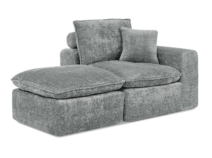 Sectional Sofa With Moveable Ottoman