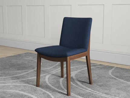 Laura - Mid-Century Modern Solid Wood Dining Chair (Set of 2)