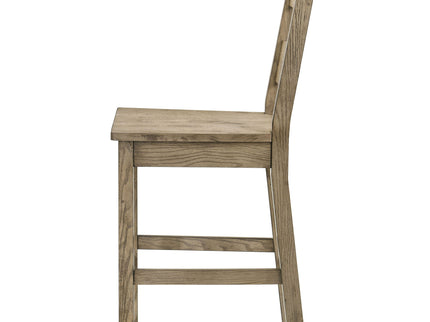 Cressley - Counter Chair (Set of 2) - Light Oak