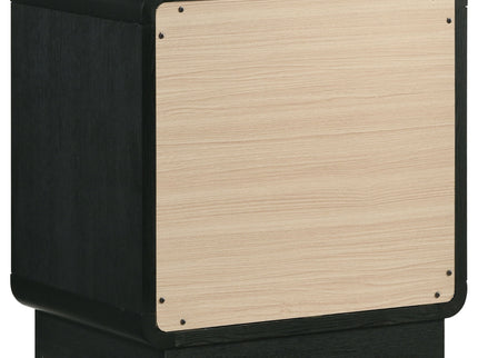 Burton - 2 Drawer Nightstand - Black