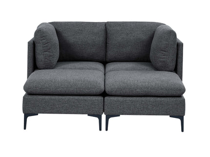 Upholstered Modular Sectional & Tall Legs