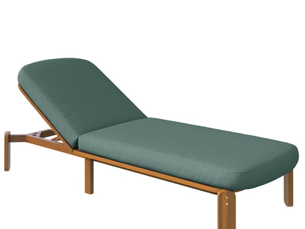 Outdoor Chaise Lounge With Adjustable Backrest