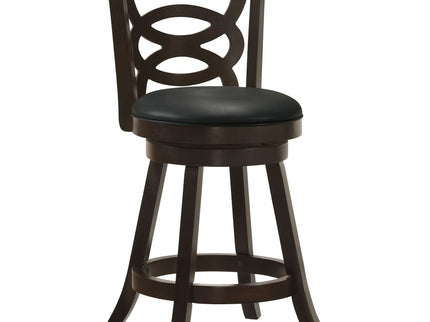 Swivel Counter Stool (Set of 2) - Black