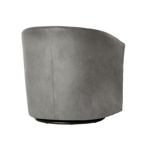 Eden - Swivel Chair With Upholstery And Hardwood Frame