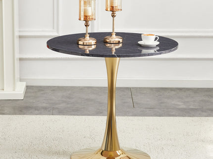 Round Dining Table & Thickened Top For Kitchen