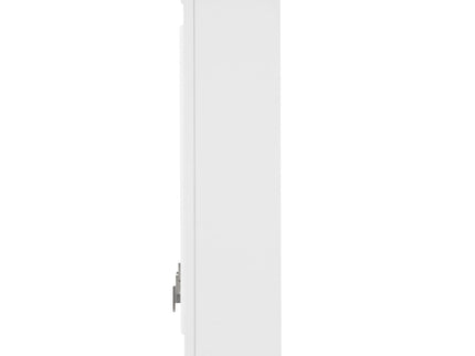 Wall Mounted Medicine Cabinet With Adjustable Shelf - White