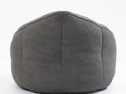 Bedding Bean Bag Sofa Chair High Pressure Foam With Footrest
