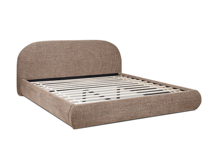 Archie Puffy Grounded - Upholstered Platform Bed