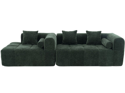 Sectional Free Combined Sofa With 2 Side Pockets