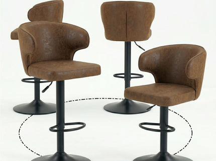 Adjustable Swivel Bar Chair