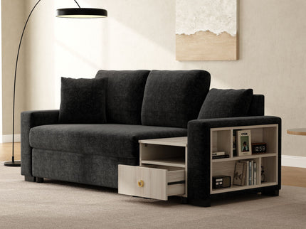 Modular Sofa Couch With Storage Armrest And Center Console