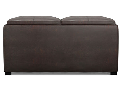 Avalon - Upholstered Square Coffee Table Storage Ottoman