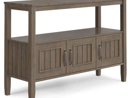 Lev - Console Table - Smoky Brown