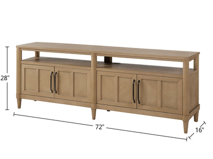 Entertainment Console With Storage - Sand