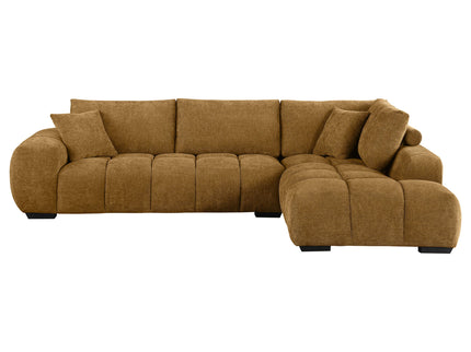 Florence - Upholstered L Shaped Sectional Sofa - Amber